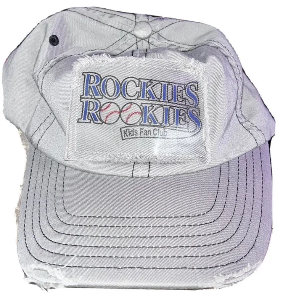 Colorado Rockies Fan Club “Rockies Rookies” Baseball Cap, Adjustable strap